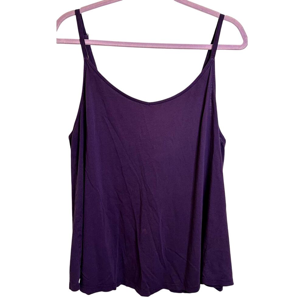 TORRID Purple Swing Tank Top Cami Super Soft Modal Cotton Size 00 10/12